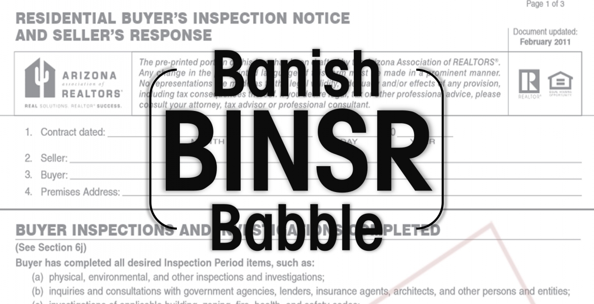 CE: Banish BINSR Babble
