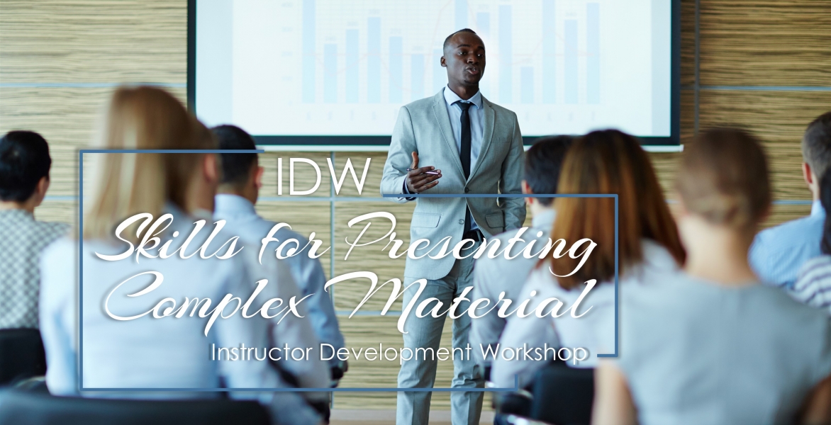 IDW - Skills for Presenting Complex Material