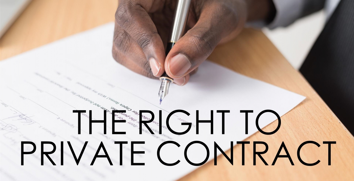 The Right to Private Contract