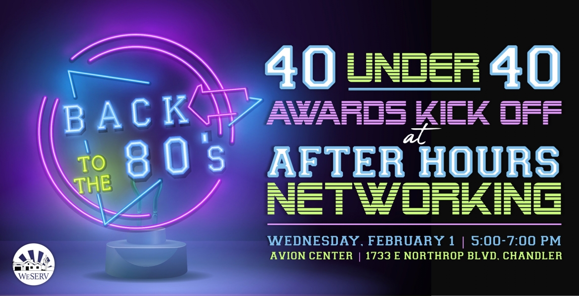 After Hours Networking & 40 Under 40 Awards Kick Off
