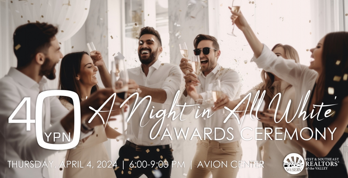 'A Night in All White' YPN 40 Under 40 Awards Ceremony