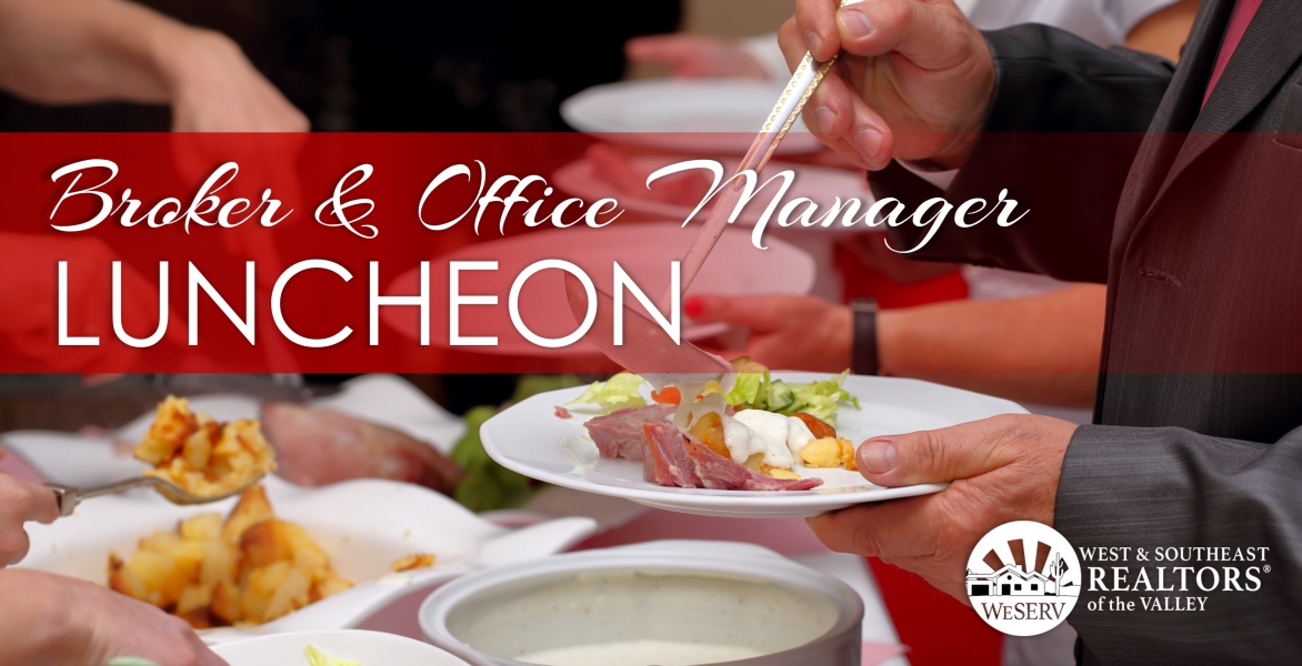 Broker and Office Manager Luncheon & Presentation