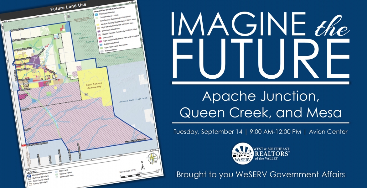 Apache Junction, Queen Creek and Mesa – Imagine the Future